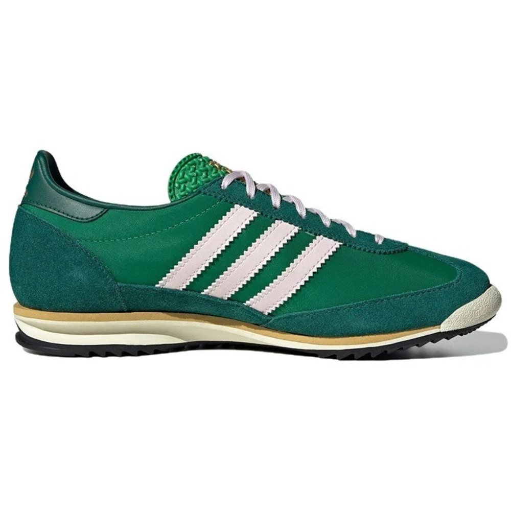Adidas‎ SL 72 OG Womens Size 4.5 Shoes Sneakers Collegiate Green/Pink IE3427 NEW